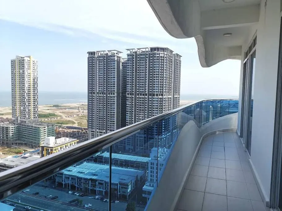The Wave @2+1Br Seaview / 10Pax / 3 Balcony / 1Km Jonker Apartment Malacca 0*,
